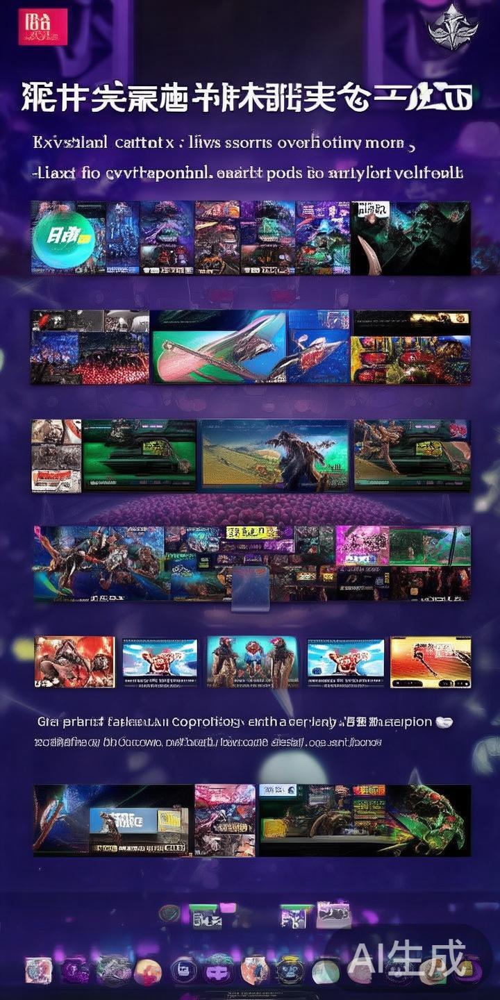 一、丰富的游戏资源与多样化的赛事体验
雷火电竞平